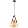 Lampa wisząca Solta (PND-24342-1-BK-AMB) - Italux