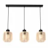 Lampa wisząca SOMBRA AMBER 3xE27 (MLP8371) - Milagro