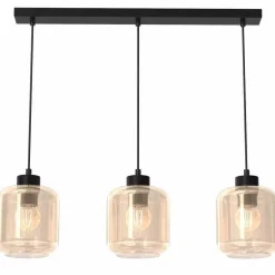 Lampa wisząca SOMBRA AMBER 3xE27 (MLP8371) - Milagro