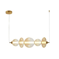 Lampa wisząca Sonte (PND-24352-40W-AB-AMB) - Italux