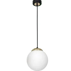Lampa wisząca SPARTA BLACK / GOLD 1xE27 (MLP6495) - Milagro