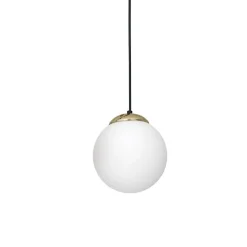 Lampa wisząca SPARTA BLACK / GOLD 1xE27 (MLP6495) - Milagro