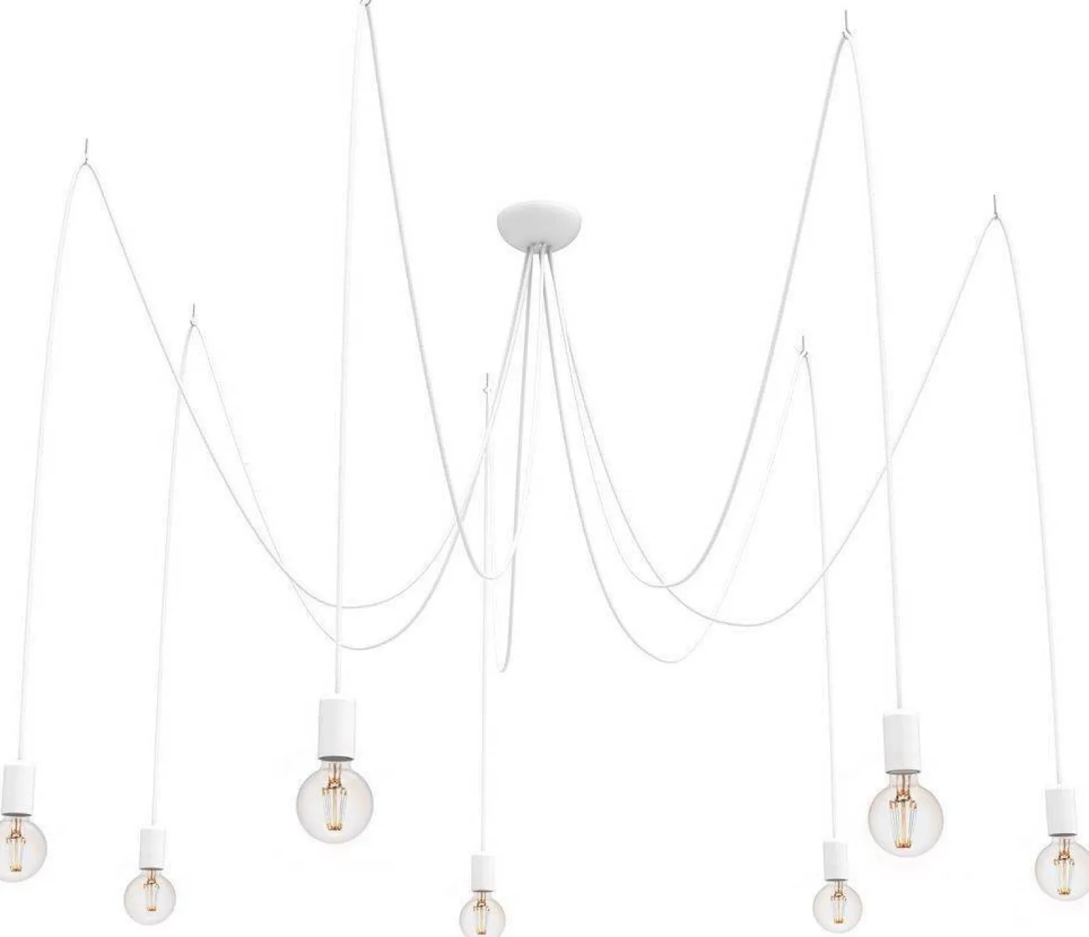 Lampa wisząca SPIDER WHITE VII (9743) Nowodvorski - żyrandol
