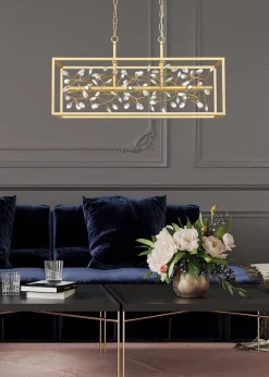 Lampa wisząca SPRING złota (P0578-06C-V7V7) - Zuma Line