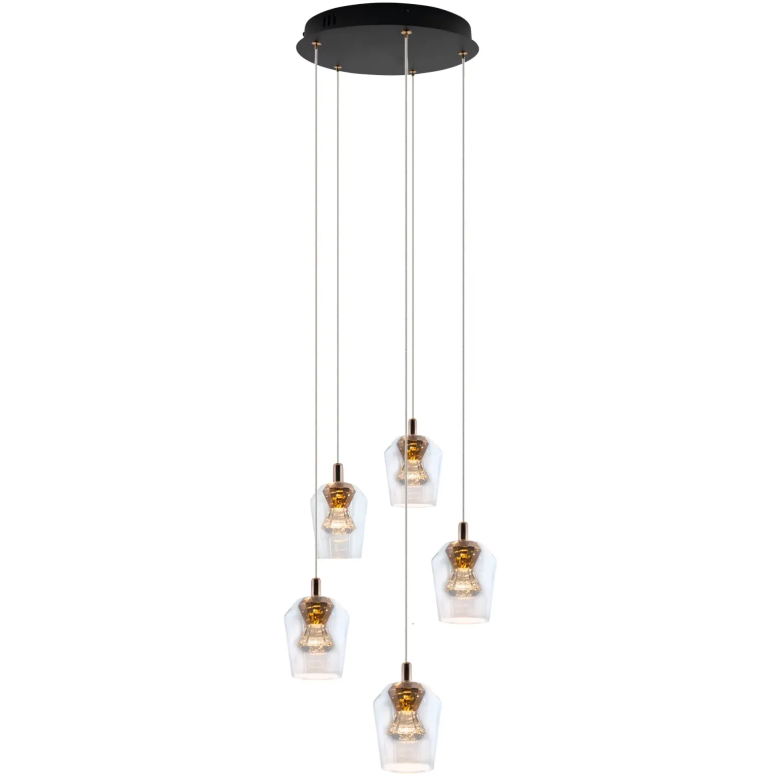 Lampa Wisząca Tasa Round 5 LED (PL0144-5) - Yaskr