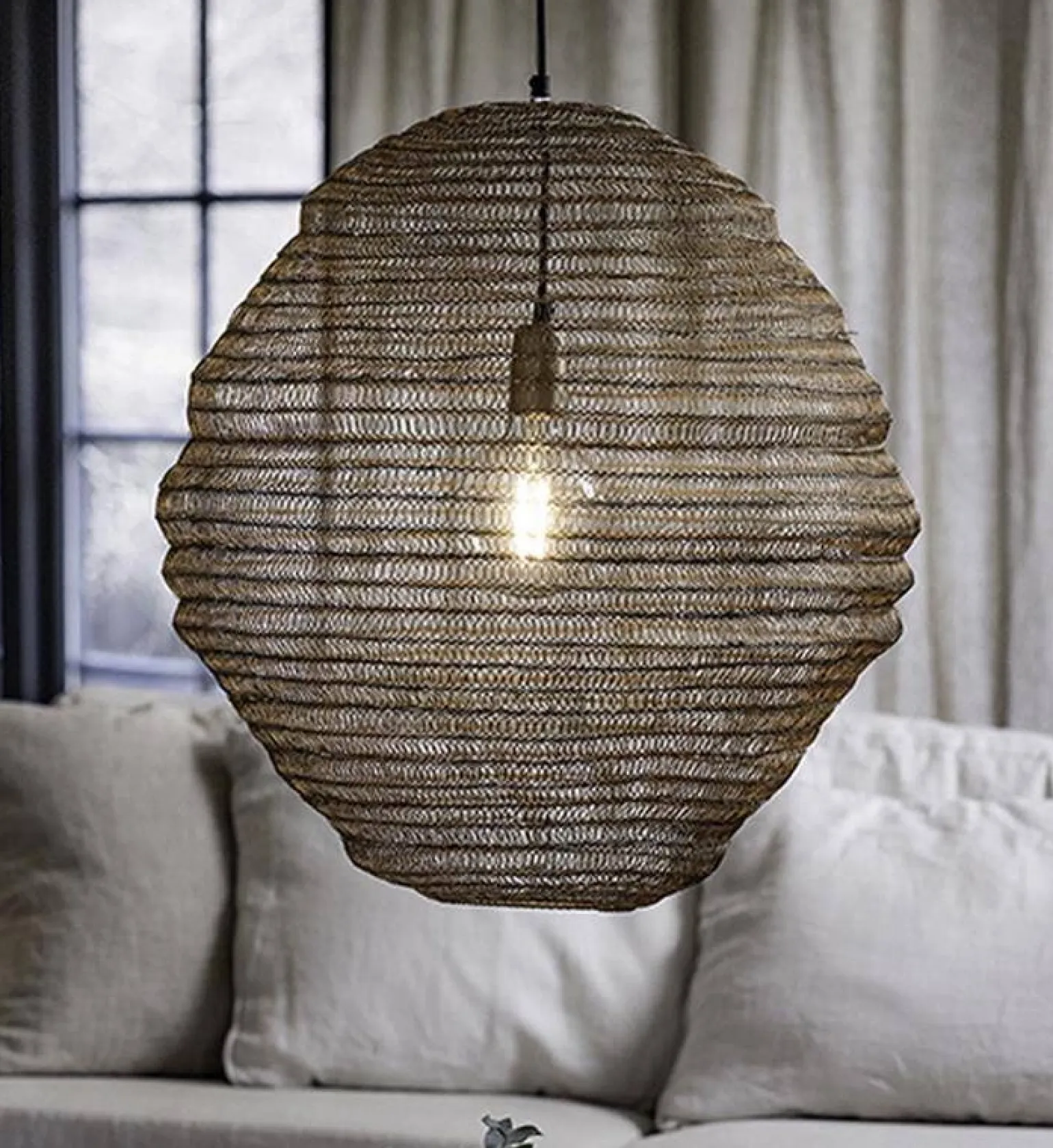 Lampa wisząca TAZZA 1L Gold (108773) Markslojd