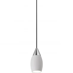 Lampa wisząca Tentor Biały - chrom AZZARDO (AZ3086-AZ3100)