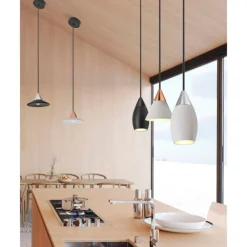 Lampa wisząca Tentor Czarna AZZARDO (AZ3098-AZ3088)