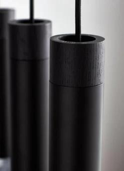 Lampa wisząca TILO Nordlux GU10 5x15W Metal Czarny