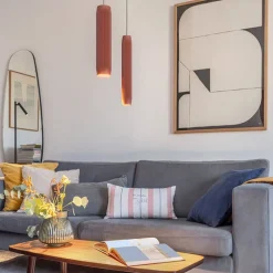 Lampa wisząca TRIBA midi 30 LED M930 50° terakota (59916-M930-WR-00-83) - Aqform