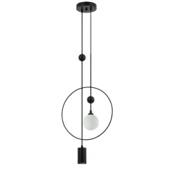 Lampa wisząca Trosti (PND-428892-BK) - Italux