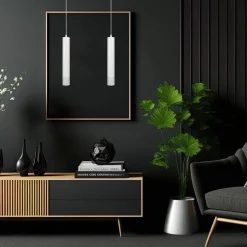 Lampa wisząca TUBI WHITE (ML8878) - Milagro