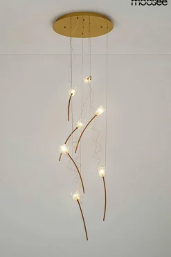 Lampa wisząca TULIPPE 7 DISC złota (MSE1501100170) - Moosee