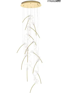 Lampa wisząca TULIPPE 14 DISC złota (MSE1501100171) - Moosee