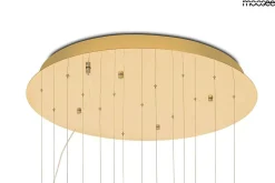Lampa wisząca TULIPPE 14 DISC złota (MSE1501100171) - Moosee