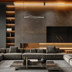 Lampa wisząca TWISTER 56W LED (ML1189) - Milagro