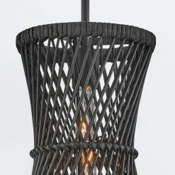 Lampa wisząca Twyla - 1 źródło światła - Czarny (QN-TWYLA-1P-BK) - Quintiesse