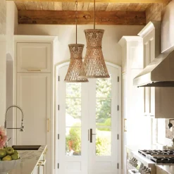 Lampa wisząca Twyla - 1 źródło światła - Oksydowane złoto (QN-TWYLA-1P-BNG) - Quintiesse