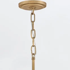 Lampa wisząca Twyla - 1 źródło światła - Oksydowane złoto (QN-TWYLA-1P-BNG) - Quintiesse