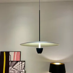 Lampa wisząca Ufo M czarna LED CCT (LP-0408/1P M BK) - Light Prestige