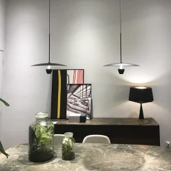 Lampa wisząca Ufo M czarna LED CCT (LP-0408/1P M BK) - Light Prestige