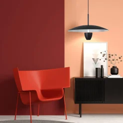 Lampa wisząca Ufo M czarna LED CCT (LP-0408/1P M BK) - Light Prestige