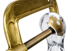 Lampa wisząca VICE mosiądz (MD10961-1S.BRASS) - King Home