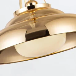 Lampa wisząca w stylu Modern Palmetto Polerowany mosiądz (QN-PALMETTO-P-M-PB) - Quintiesse