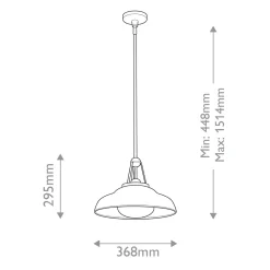 Lampa wisząca w stylu Modern Palmetto Polerowany mosiądz (QN-PALMETTO-P-M-PB) - Quintiesse