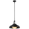 Lampa wisząca w stylu rustykalnym Palmetto Miejski brąz (QN-PALMETTO-P-M-UBZ) - Quintiesse