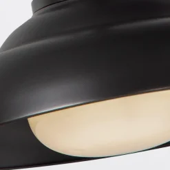 Lampa wisząca w stylu rustykalnym Palmetto Miejski brąz (QN-PALMETTO-P-M-UBZ) - Quintiesse