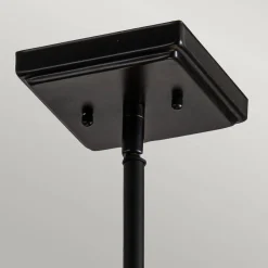 Lampa wisząca w stylu Tiffany Alderley Vintage brąz (TF-ALDERLEY-F-P) - Elstead Lighting