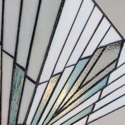 Lampa wisząca w stylu Tiffany Alderley Vintage brąz (TF-ALDERLEY-F-P) - Elstead Lighting