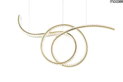 Lampa wisząca WAVE 120 złota (MSE1501100188) - Moosee