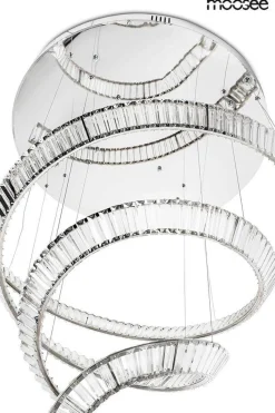 Lampa wisząca WAVE CORDON 2B chrom (MSE1501100194) - Moosee