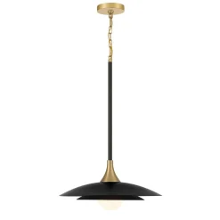 Lampa wisząca Welsh - Matowa czerń (QN-WELSH-P-BK) - Quintiesse