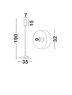Lampa wisząca wewnętrzna YACUIBA (LE44646) - Luces Exclusivas