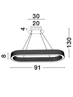 Lampa wisząca wewnętrzna YOTAU (LE44730) - Luces Exclusivas
