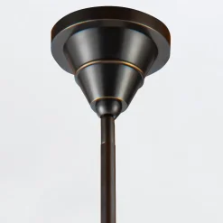 Lampa wisząca Willard - 1 źródło światła - Miejski brąz (QN-WILLARD-P-UBZ-PG) - Quintiesse