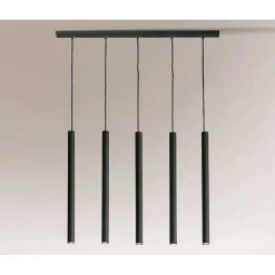 Lampa wisząca YABU (czarny) (5528) - Shilo