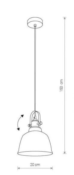 LAMPA WISZĄCA, ŻYRANDOL AMALFI I GOLD ZWIS (9153) - Nowodvorski - żyrandol