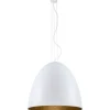 LAMPA WISZĄCA, ŻYRANDOL EGG WHITE | BIAŁY XL (9025) - Nowodvorski - żyrandol