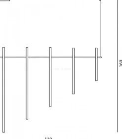 Lampa wisząca żyrandol LED ANTARA kol. biały (67750) Ramko - żyrandol