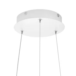 Lampa wisząca z efektownym kloszem FRILL LED biała 45 cm (ST-DL6487-WH) - Step into Design