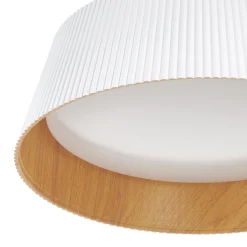Lampa wisząca z efektownym kloszem FRILL LED biała 45 cm (ST-DL6487-WH) - Step into Design