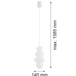 Lampa wisząca z IP44 ORLANDO PLUS (8785) - Argon