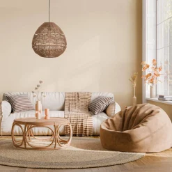 Lampa wisząca z papieru 46x46x146cm (55866-017) - DIJK