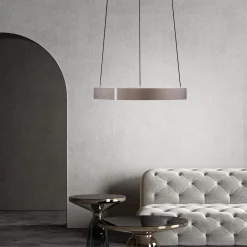 Lampa wisząca z płynną regulacją wysokości PURE E-CLIPSE METALICZNY BRĄZ (2560-34) - Paul Neuhaus