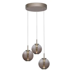 Lampa wisząca z płynną regulacją wysokości PURE E-INFINITY BRĄZOWY (2222-97) - Paul Neuhaus