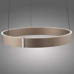 Lampa wisząca z płynną regulacją wysokości PURE E-CLIPSE BRĄZOWY (2560-97) - Paul Neuhaus